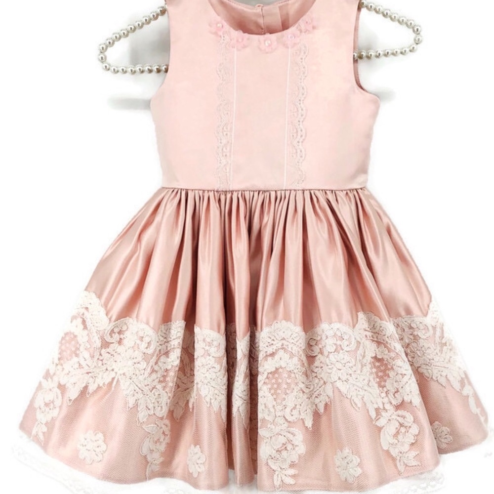NWT Dollcake Pink Forever Friend Dress Lace - Picture 4 of 8